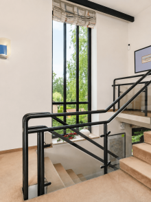 Treppenhaus Architektenhaus (DHH) mit Split-Level in begehrter Dassendorf-Siedlung