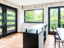 Eingangsbereich Architektenhaus (DHH) mit Split-Level in begehrter Dassendorf-Siedlung