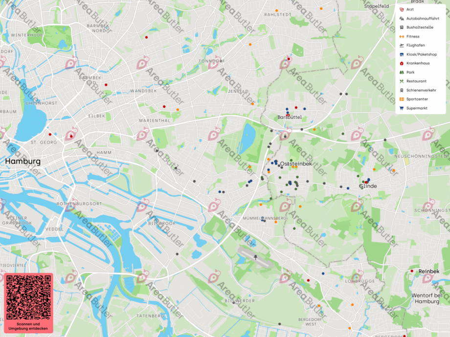Makrostandort Doppelhaush�lfte Oststeinbek