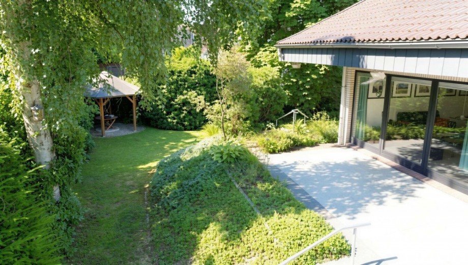 Garten Doppelhaush�lfte Dassendorf